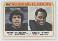 Mark van Eeghen, Walter Payton