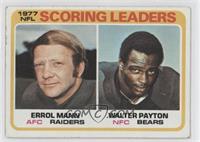 Errol Mann, Walter Payton [Good to VG‑EX]