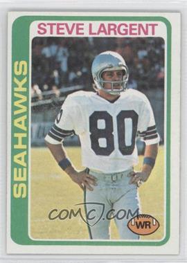 1978 Topps - [Base] #443 - Steve Largent