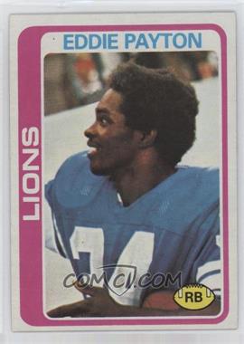 1978 Topps - [Base] #487 - Eddie Payton