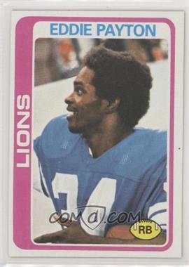 1978 Topps - [Base] #487 - Eddie Payton