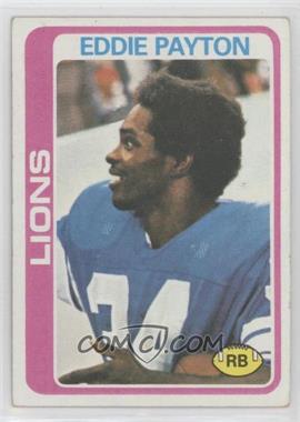 1978 Topps - [Base] #487 - Eddie Payton