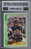 Dan Fouts [CAS Certified Sealed]