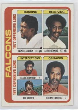 1978 Topps - [Base] #501 - Haskel Stanback, Alfred Jenkins, Claude Humphrey, Jeff Merrow, Rolland Lawrence