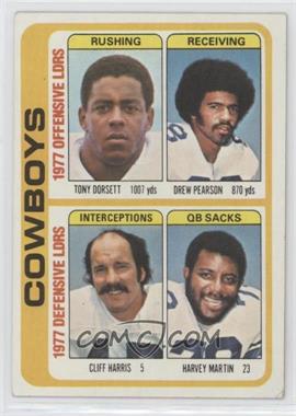 1978 Topps - [Base] #507 - Tony Dorsett, Drew Pearson, Cliff Harris, Harvey Martin