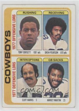 1978 Topps - [Base] #507 - Tony Dorsett, Drew Pearson, Cliff Harris, Harvey Martin