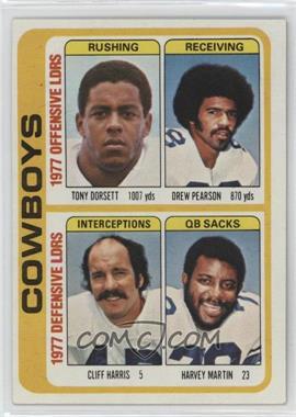 1978 Topps - [Base] #507 - Tony Dorsett, Drew Pearson, Cliff Harris, Harvey Martin