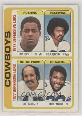 1978 Topps - [Base] #507 - Tony Dorsett, Drew Pearson, Cliff Harris, Harvey Martin