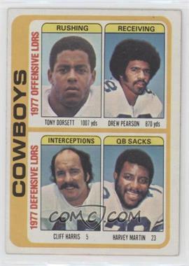 1978 Topps - [Base] #507 - Tony Dorsett, Drew Pearson, Cliff Harris, Harvey Martin