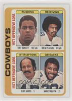 Tony Dorsett, Drew Pearson, Cliff Harris, Harvey Martin [Good to VG&#…