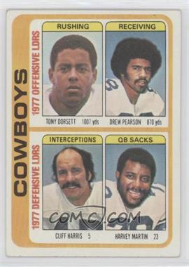 1978 Topps - [Base] #507 - Tony Dorsett, Drew Pearson, Cliff Harris, Harvey Martin