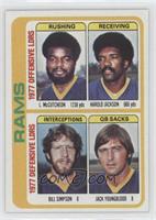 Harold Jackson, Bill Simpson, Jack Youngblood