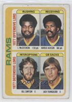 Harold Jackson, Bill Simpson, Jack Youngblood