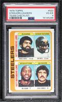 Franco Harris, Jim Smith, Mel Blount, Steve Furness [PSA 4 VG‑E…