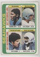 Sherman Smith, Steve Largent, Autry Beamon, Walter Packer [Good to VG…