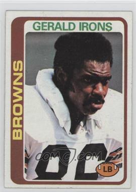 1978 Topps - [Base] #73 - Gerald Irons