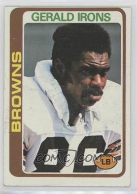 1978 Topps - [Base] #73 - Gerald Irons