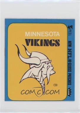 1979 Fleer Team Action Hi-Gloss Patches - [Base] #MIVL - Minnesota Vikings Logo