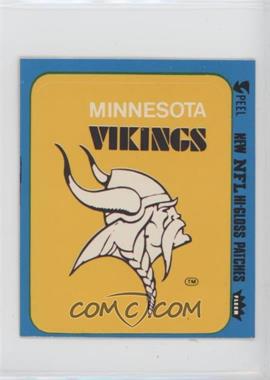 1979 Fleer Team Action Hi-Gloss Patches - [Base] #MIVL - Minnesota Vikings Logo