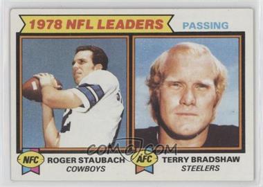 1979 Topps - [Base] #1 - Roger Staubach, Terry Bradshaw