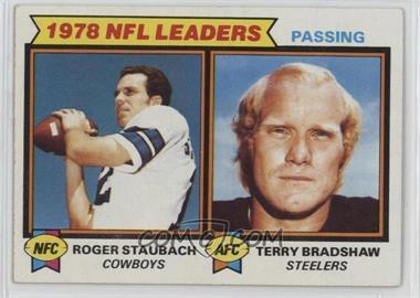 1979 Topps - [Base] #1 - Roger Staubach, Terry Bradshaw