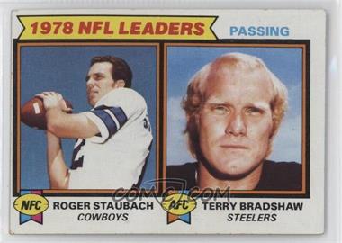 1979 Topps - [Base] #1 - Roger Staubach, Terry Bradshaw