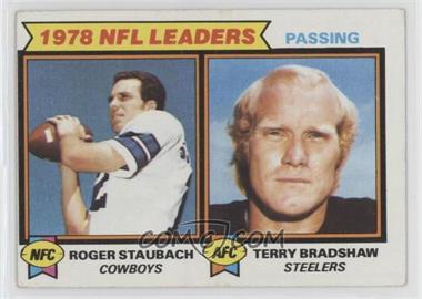 1979 Topps - [Base] #1 - Roger Staubach, Terry Bradshaw