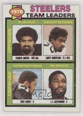 1979 Topps - [Base] #19 - Franco Harris, Larry Anderson, Tony Dungy, L.C. Greenwood)