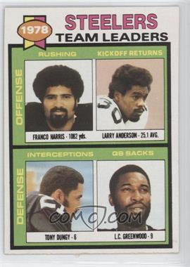 1979 Topps - [Base] #19 - Franco Harris, Larry Anderson, Tony Dungy, L.C. Greenwood)