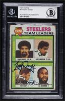 Franco Harris, Larry Anderson, Tony Dungy, L.C. Greenwood) [BAS BGS A…