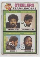 Franco Harris, Larry Anderson, Tony Dungy, L.C. Greenwood) [Poor to F…