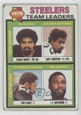 1979 Topps - [Base] #19 - Franco Harris, Larry Anderson, Tony Dungy, L.C. Greenwood)