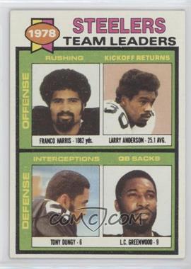 1979 Topps - [Base] #19 - Franco Harris, Larry Anderson, Tony Dungy, L.C. Greenwood)