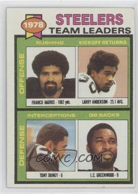 1979 Topps - [Base] #19 - Franco Harris, Larry Anderson, Tony Dungy, L.C. Greenwood)