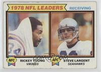 Rickey Young, Steve Largent [COMC RCR Poor]