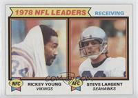 Rickey Young, Steve Largent [Good to VG‑EX]