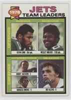 Kevin Long, Wesley Walker, Bobby Jackson, Burgess Owens, Joe Klecko