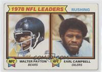 Walter Payton, Earl Campbell [Good to VG‑EX]