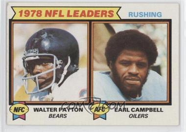 1979 Topps - [Base] #3 - Walter Payton, Earl Campbell