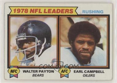 1979 Topps - [Base] #3 - Walter Payton, Earl Campbell