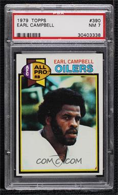 1979 Topps - [Base] #390 - Earl Campbell [PSA 7 NM]