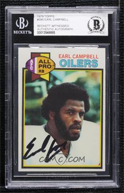 1979 Topps - [Base] #390 - Earl Campbell [BGS Authentic]