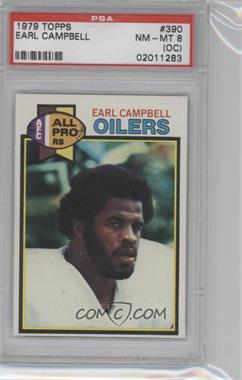 1979 Topps - [Base] #390 - Earl Campbell [PSA 8 NM‑MT]