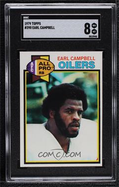 1979 Topps - [Base] #390 - Earl Campbell [SGC 8 NM/Mt]