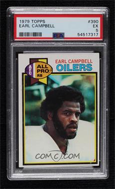 1979 Topps - [Base] #390 - Earl Campbell [PSA 5 EX]