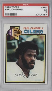 1979 Topps - [Base] #390 - Earl Campbell [PSA 5 EX]