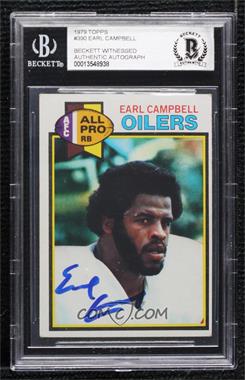 1979 Topps - [Base] #390 - Earl Campbell [BGS Encased]