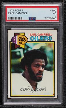 1979 Topps - [Base] #390 - Earl Campbell [PSA 3 VG]