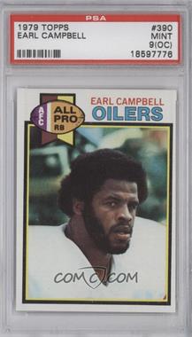 1979 Topps - [Base] #390 - Earl Campbell [PSA 9 MINT (OC)]