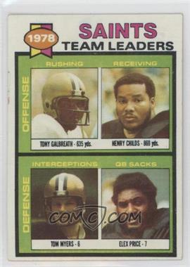 1979 Topps - [Base] #451 - Tony Galbreath, Henry Childs, Tom Myers, Elex Price)